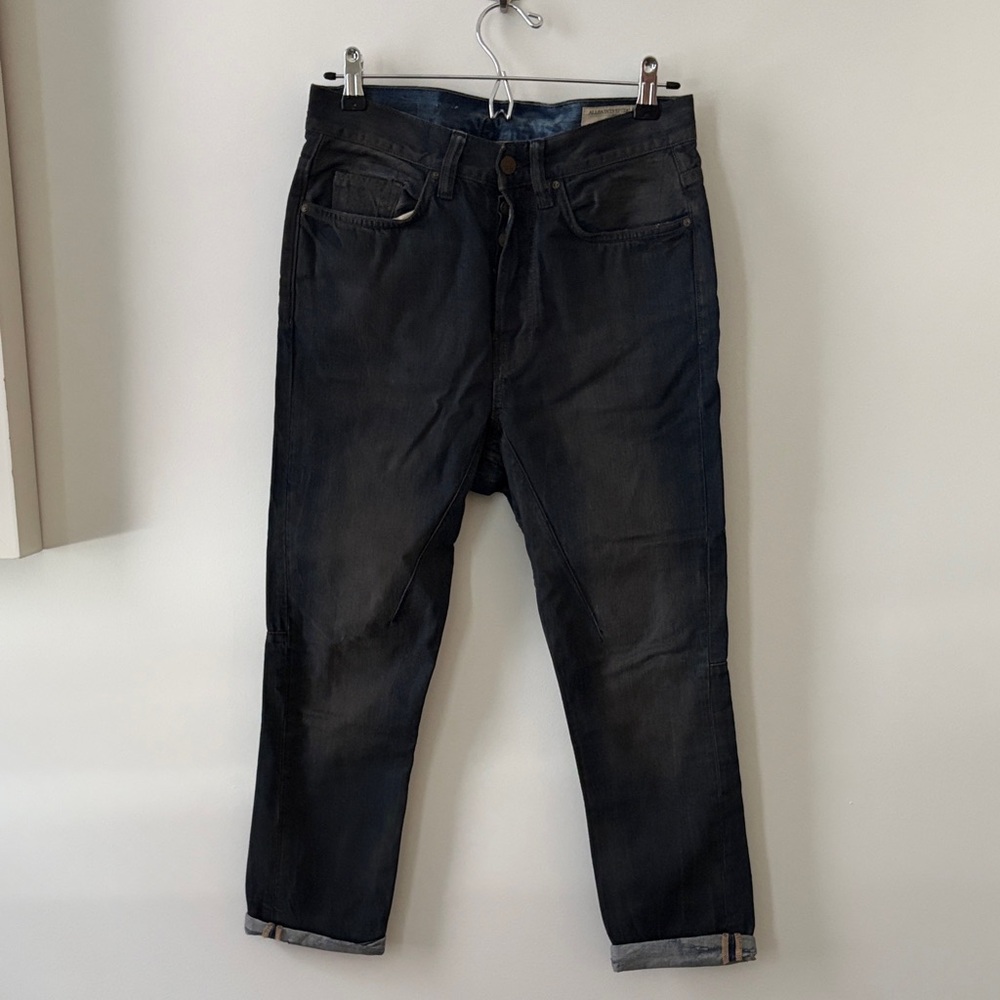 AllSaints Women's Blue/black Harem Pant style  Jeans